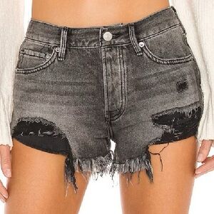 NWT Free People x We The Free denim shorts size 27